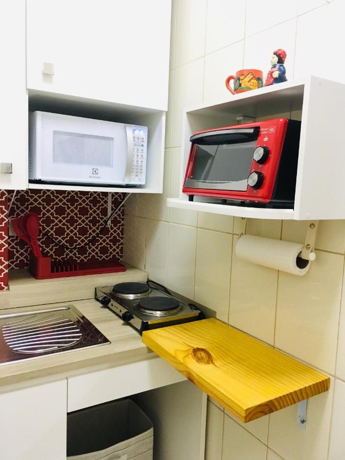 Kitnet Aconchegante Beira Mar. Apartment ซันโตส ภายนอก รูปภาพ