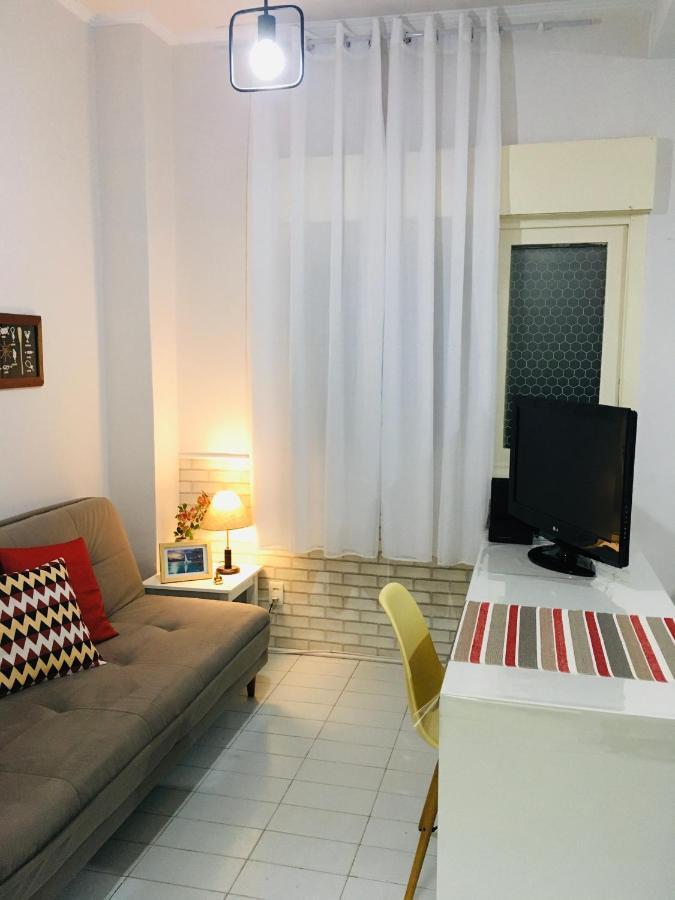 Kitnet Aconchegante Beira Mar. Apartment ซันโตส ภายนอก รูปภาพ
