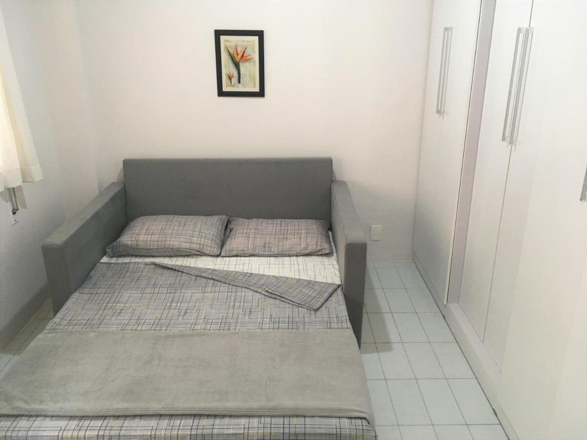 Kitnet Aconchegante Beira Mar. Apartment ซันโตส ภายนอก รูปภาพ