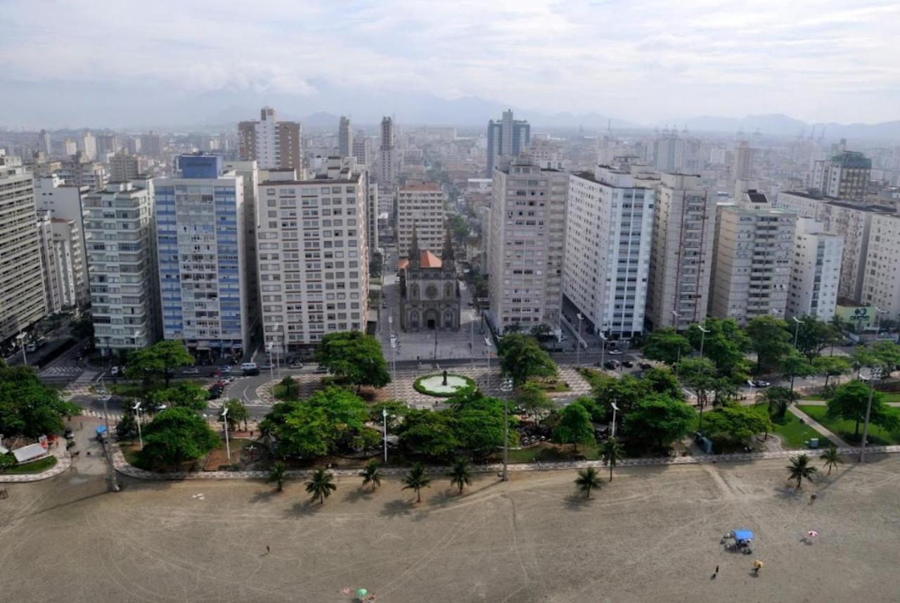 Kitnet Aconchegante Beira Mar. Apartment ซันโตส ภายนอก รูปภาพ