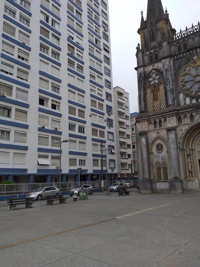Kitnet Aconchegante Beira Mar. Apartment ซันโตส ภายนอก รูปภาพ