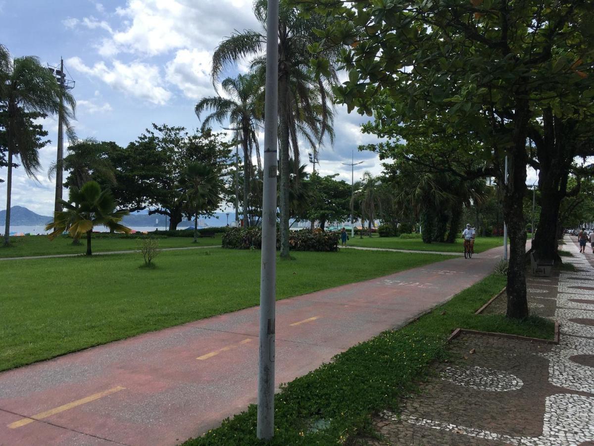 Kitnet Aconchegante Beira Mar. Apartment ซันโตส ภายนอก รูปภาพ